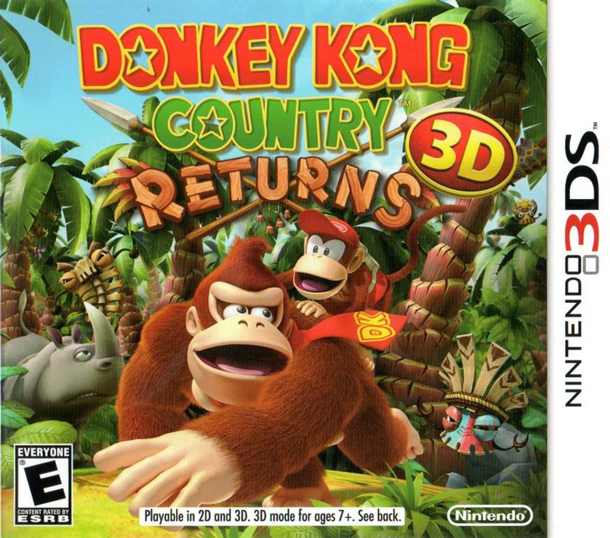 Download Torrent Donkey Kong Country Returns 3D ROM – 3DS