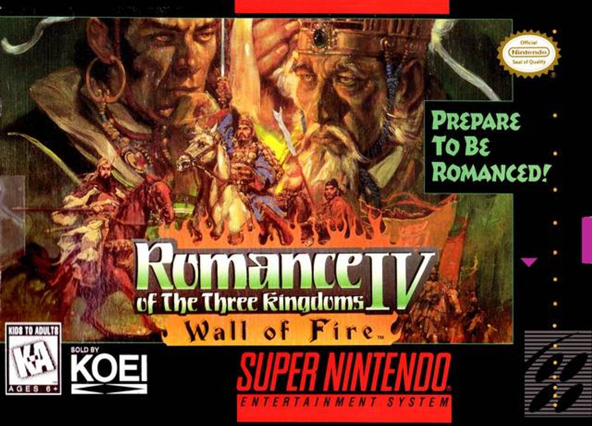 Download Torrent Romance of the Three Kingdoms IV: Wall of Fire ROM – SNES