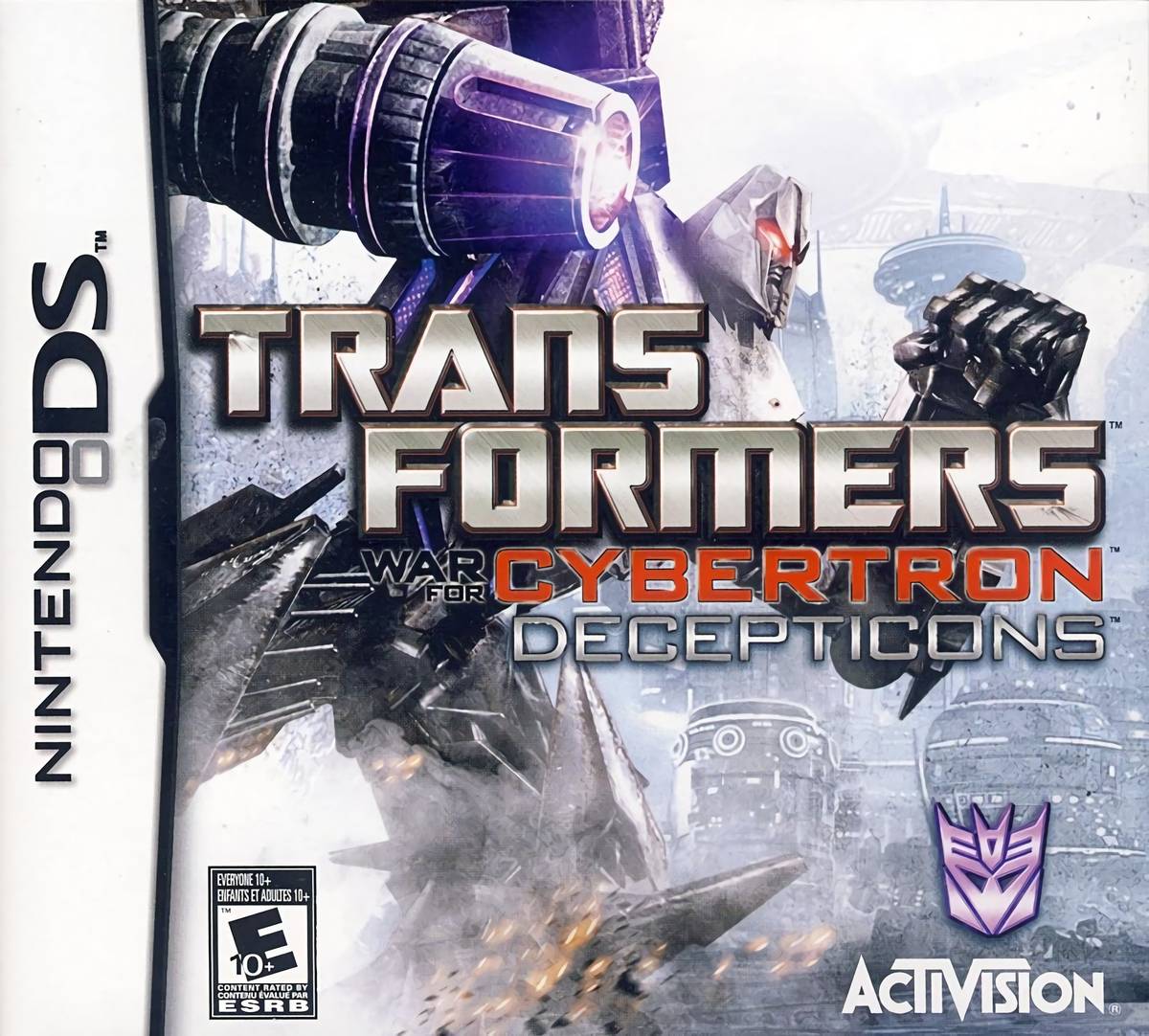 Download Torrent Transformers: War for Cybertron – Decepticons ROM – NDS